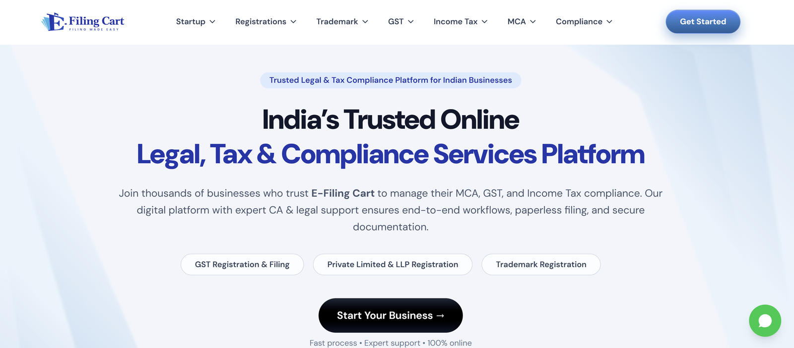 eFiling Cart